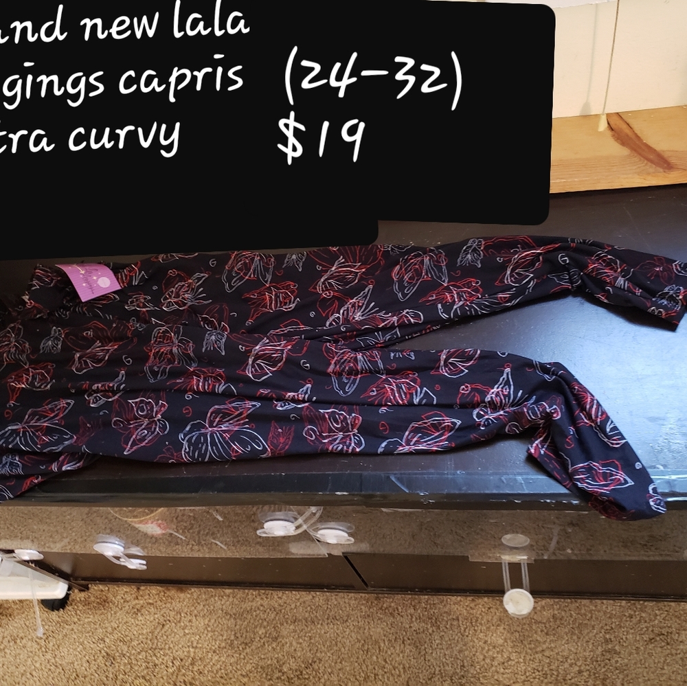 Brand new lala leggings and capris 24-32
